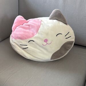 Squishmallows Pink and Gray Cat Plush